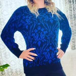 Gorgeous Vintage Metallic Sweater